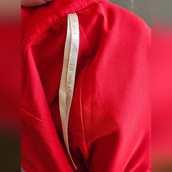 Kate Spade Dark Orange Knee Length Pleated Skirt Size 8 100% Wool - Picture 8 of 8